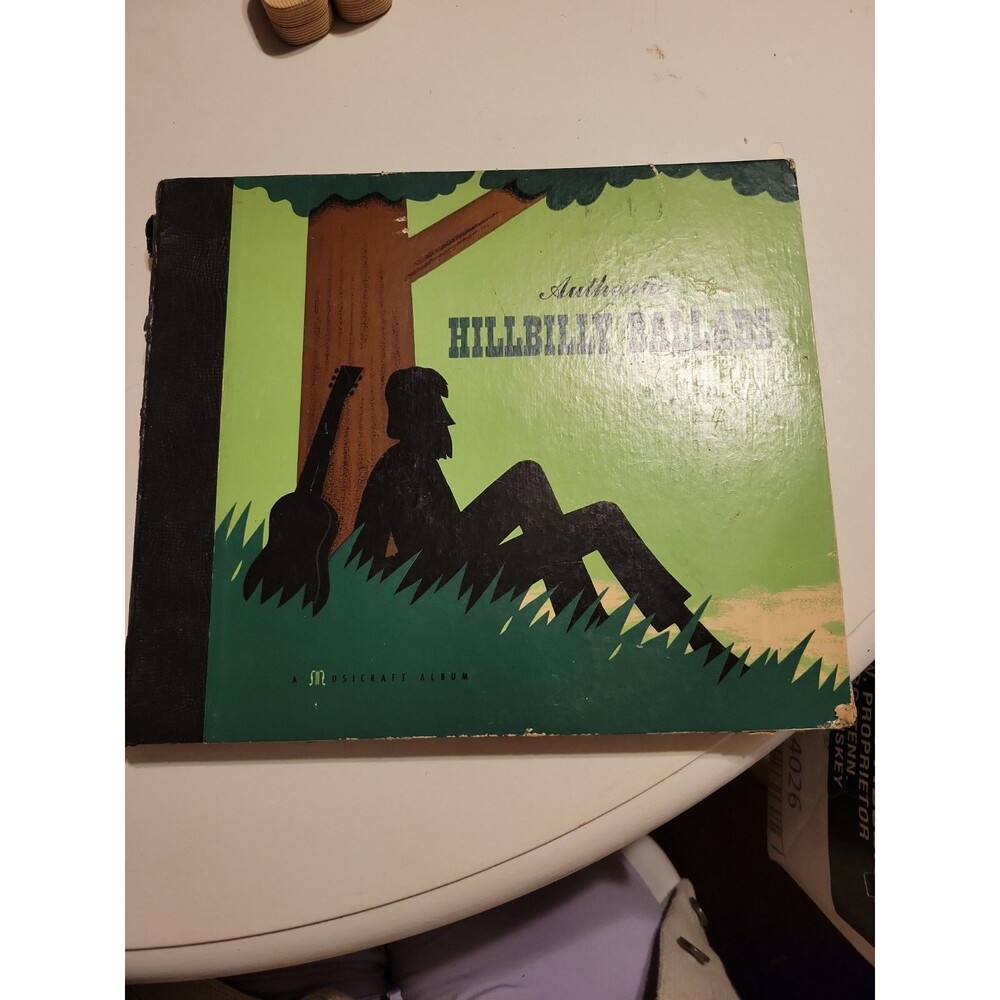 Authentic Hillbilly Ballads -Case & Records, Red River Dave, Esmereldy Musicraft
